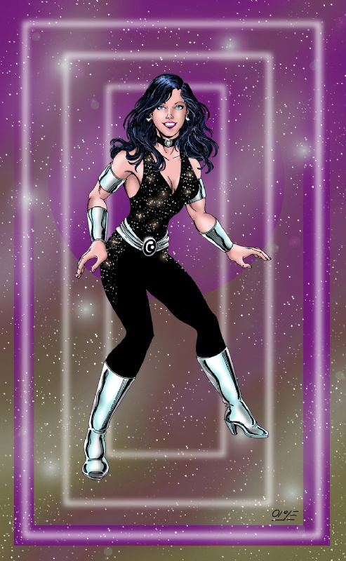 Troia Donna Troy In Alex Garcia S Titans Comic Art Gallery Room